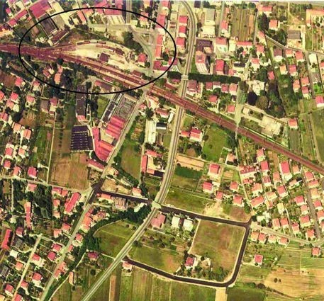 Immagine satellitare dell'area